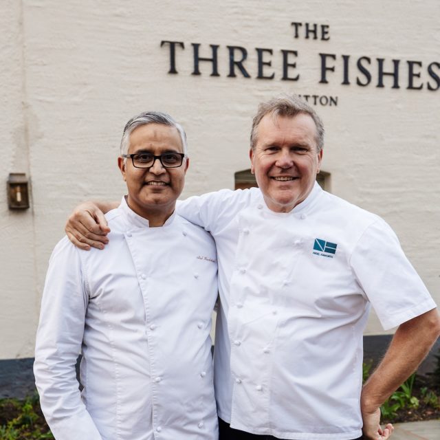 Atul Kochaar at The Three Fishes Mitton