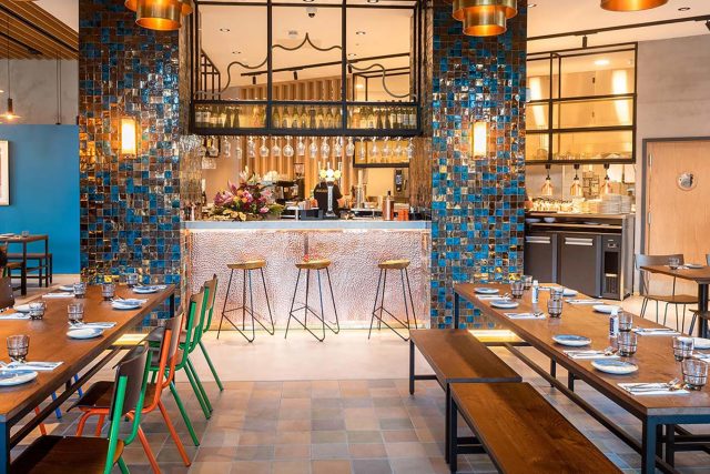 Restaurant Wembley Masalchi by Atul Kochhar with a Pan-Indian menu of healthy and hearty dishes discovered at provincial markets.