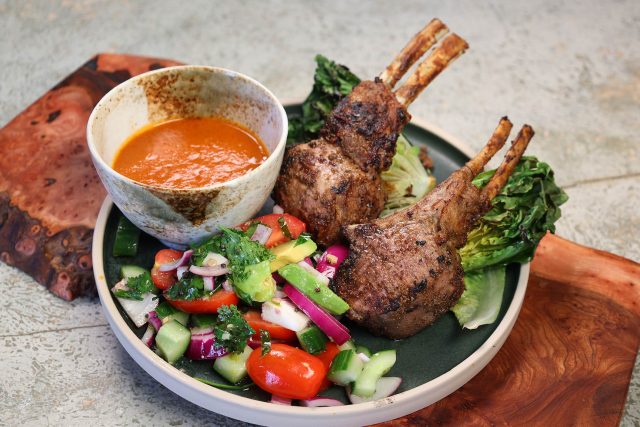 Chettinad Lamb Chops recipe by Atul Kochhar, serve with charred baby gem and tossed salad, Sauté and pan-roast the following ingredients.
